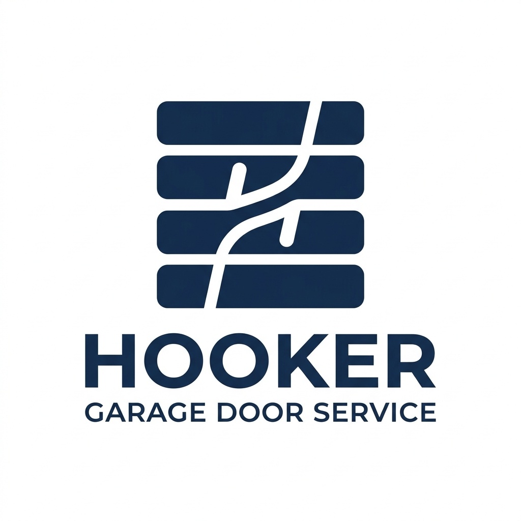 Hooker Garage Door Service Logo